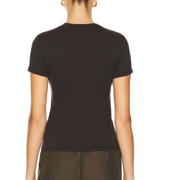 Theory Compact Rib Tiny Tee - Picture 3 of 9